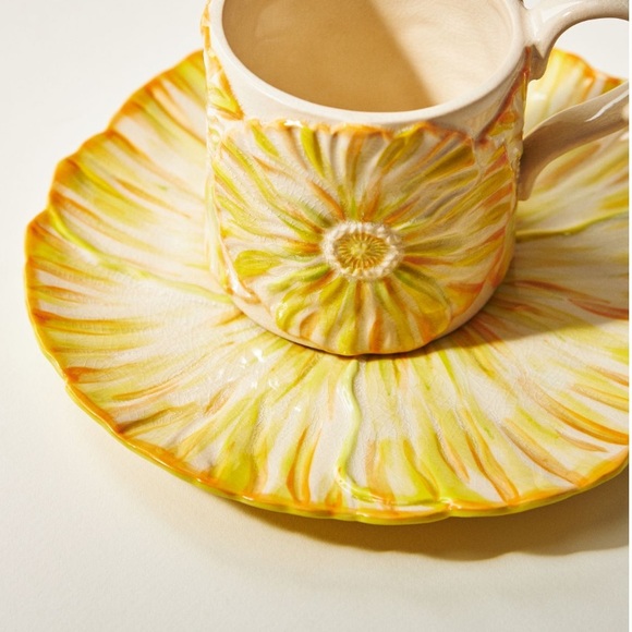 Lily pad Mug Yellow - Picture 3 of 11